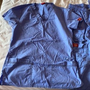Ceil blue scrubs - petite size small